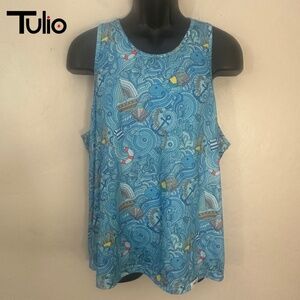 Tulio Tank Top XL Gently worn 94% polyamide/6% elastane 22" armpit to armpit